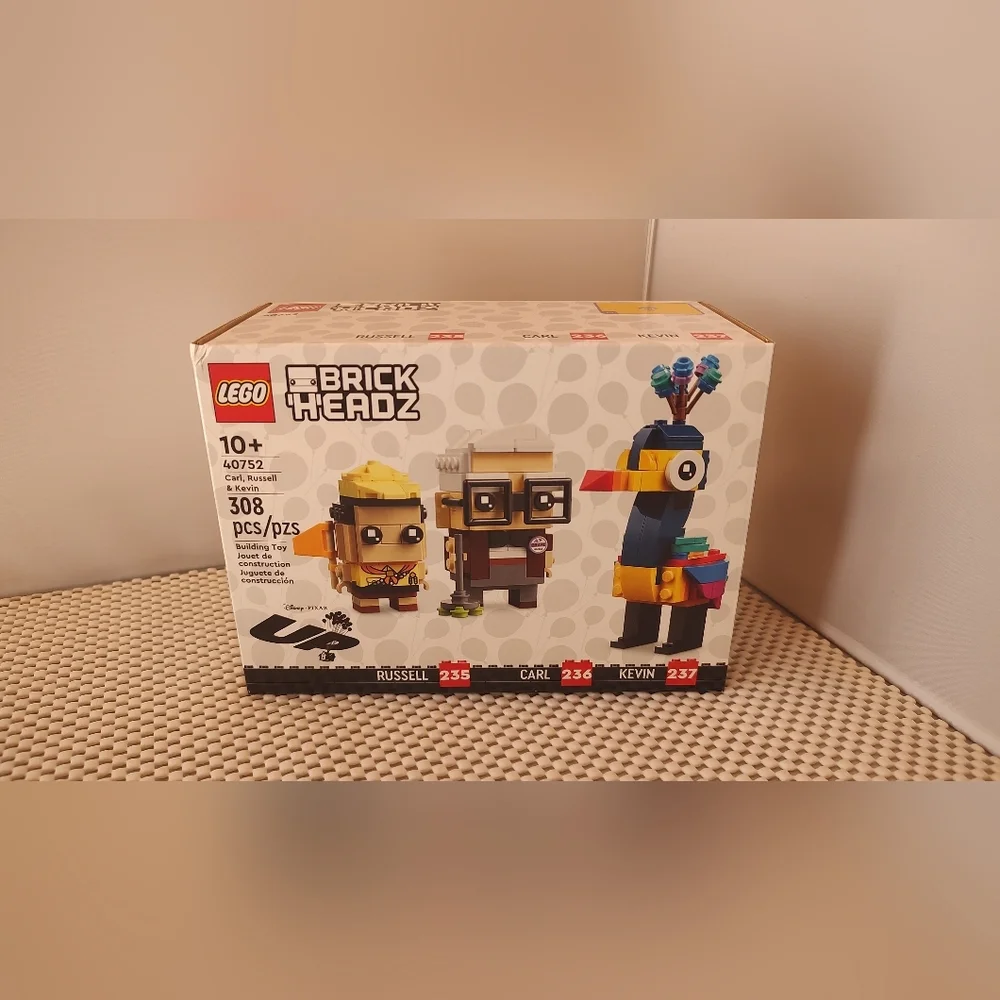 Lego BrickHeadz 40752 Carl, Russell & Kevin Disney Pixar UP NWT Building Toy